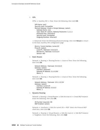 ScreenOS 6.1 Concepts & Examples