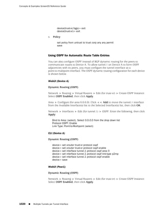 ScreenOS 6.1 Concepts & Examples