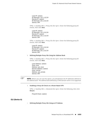 ScreenOS 6.1 Concepts & Examples