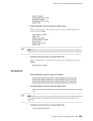ScreenOS 6.1 Concepts & Examples