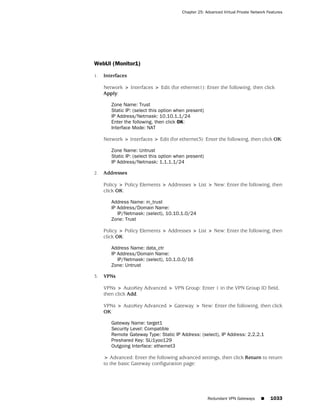ScreenOS 6.1 Concepts & Examples