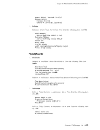 ScreenOS 6.1 Concepts & Examples