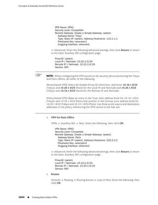 ScreenOS 6.1 Concepts & Examples