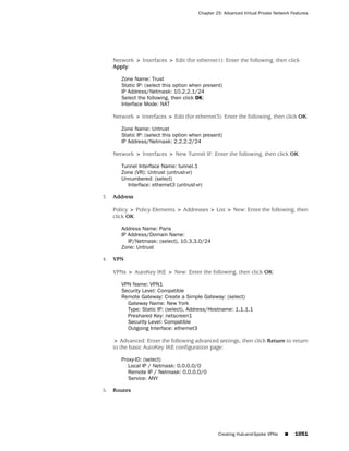 ScreenOS 6.1 Concepts & Examples