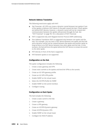 ScreenOS 6.1 Concepts & Examples