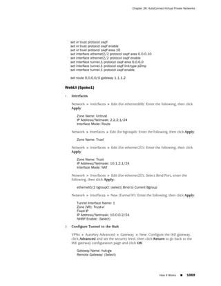 ScreenOS 6.1 Concepts & Examples