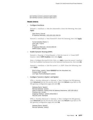 ScreenOS 6.1 Concepts & Examples