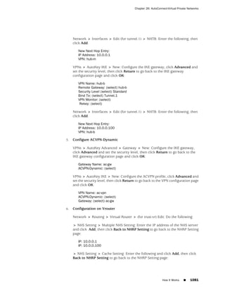 ScreenOS 6.1 Concepts & Examples
