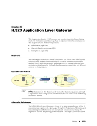 ScreenOS 6.1 Concepts & Examples