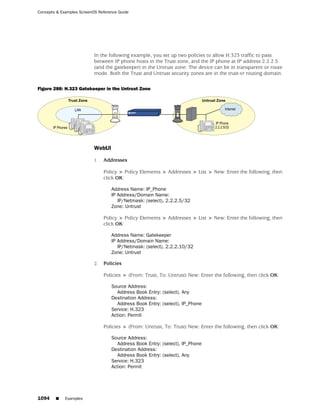 ScreenOS 6.1 Concepts & Examples