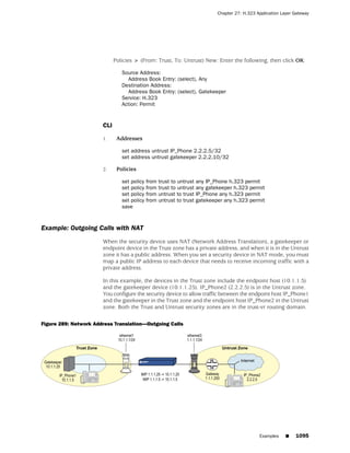 ScreenOS 6.1 Concepts & Examples