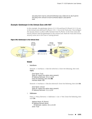 ScreenOS 6.1 Concepts & Examples