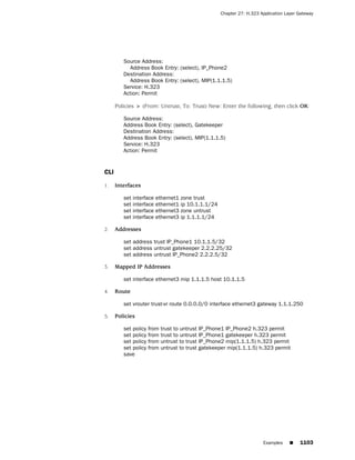 ScreenOS 6.1 Concepts & Examples