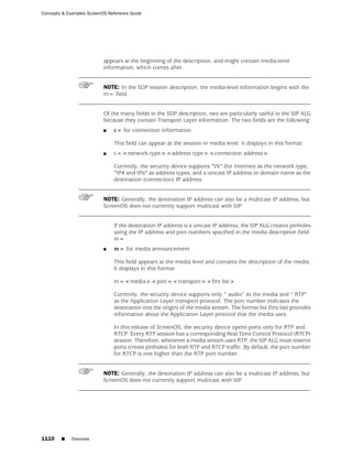 ScreenOS 6.1 Concepts & Examples