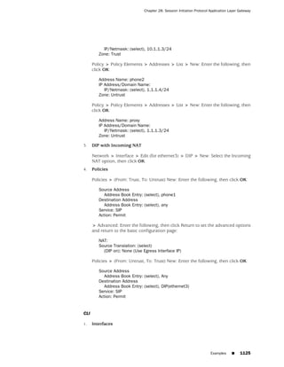 ScreenOS 6.1 Concepts & Examples