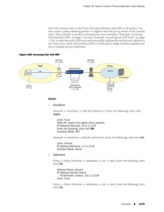 ScreenOS 6.1 Concepts & Examples