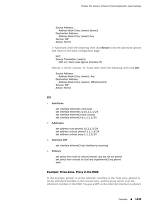ScreenOS 6.1 Concepts & Examples