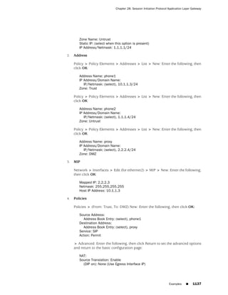 ScreenOS 6.1 Concepts & Examples