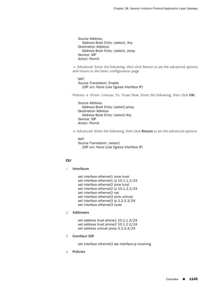 ScreenOS 6.1 Concepts & Examples