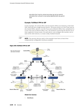 ScreenOS 6.1 Concepts & Examples