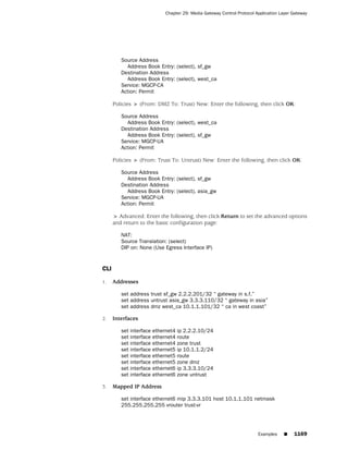 ScreenOS 6.1 Concepts & Examples