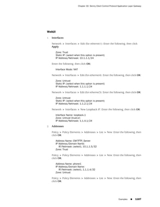 ScreenOS 6.1 Concepts & Examples
