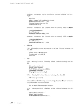 ScreenOS 6.1 Concepts & Examples