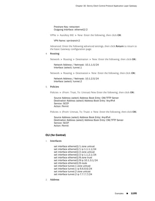 ScreenOS 6.1 Concepts & Examples