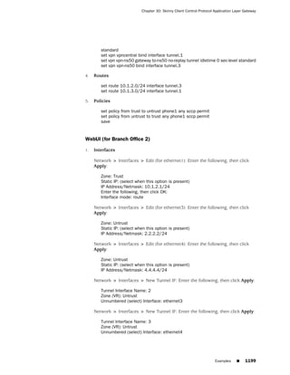 ScreenOS 6.1 Concepts & Examples