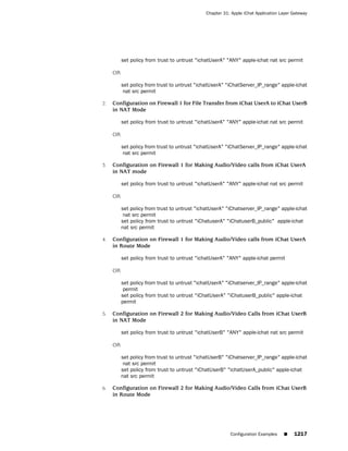 ScreenOS 6.1 Concepts & Examples