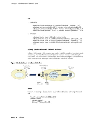 ScreenOS 6.1 Concepts & Examples