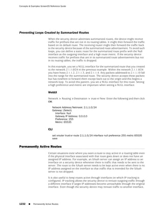 ScreenOS 6.1 Concepts & Examples