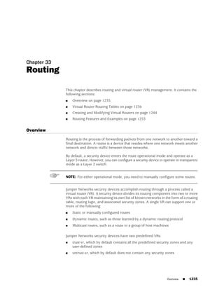 ScreenOS 6.1 Concepts & Examples