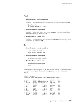 ScreenOS 6.1 Concepts & Examples