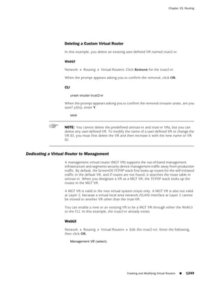 ScreenOS 6.1 Concepts & Examples
