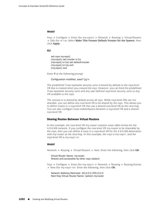 ScreenOS 6.1 Concepts & Examples