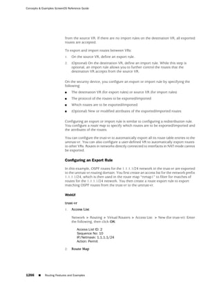 ScreenOS 6.1 Concepts & Examples