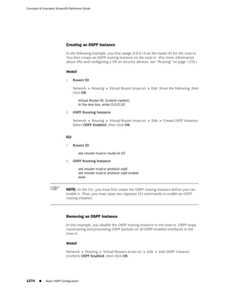 ScreenOS 6.1 Concepts & Examples