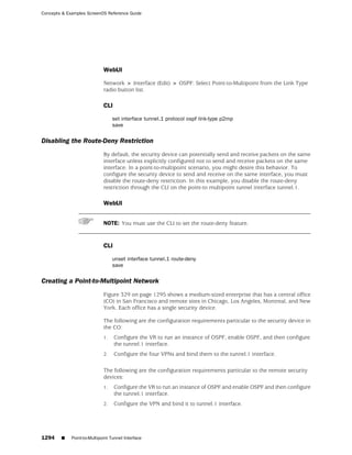 ScreenOS 6.1 Concepts & Examples
