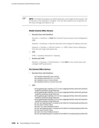 ScreenOS 6.1 Concepts & Examples