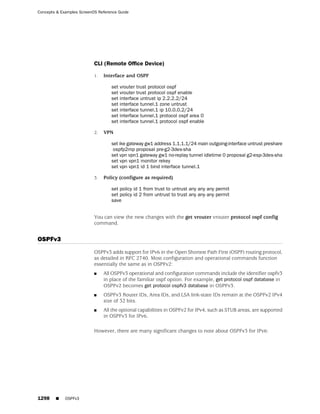 ScreenOS 6.1 Concepts & Examples