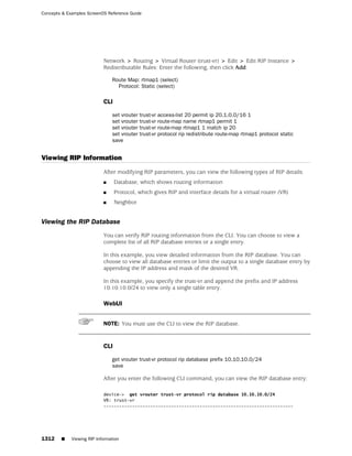 ScreenOS 6.1 Concepts & Examples
