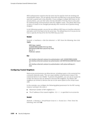 ScreenOS 6.1 Concepts & Examples