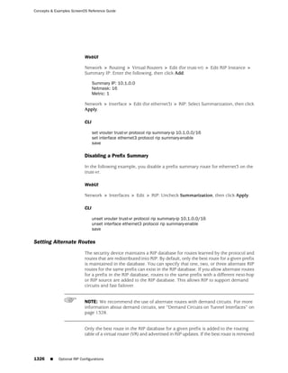 ScreenOS 6.1 Concepts & Examples