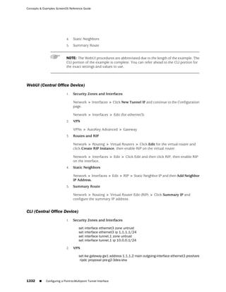 ScreenOS 6.1 Concepts & Examples