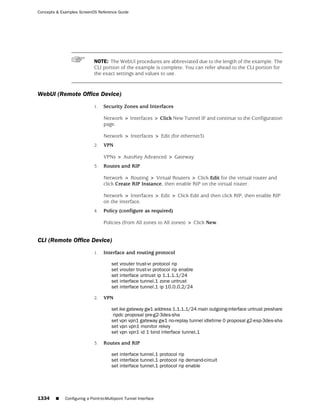 ScreenOS 6.1 Concepts & Examples
