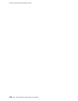 ScreenOS 6.1 Concepts & Examples