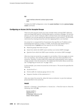 ScreenOS 6.1 Concepts & Examples