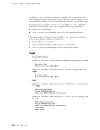 ScreenOS 6.1 Concepts & Examples