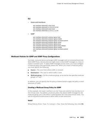 ScreenOS 6.1 Concepts & Examples